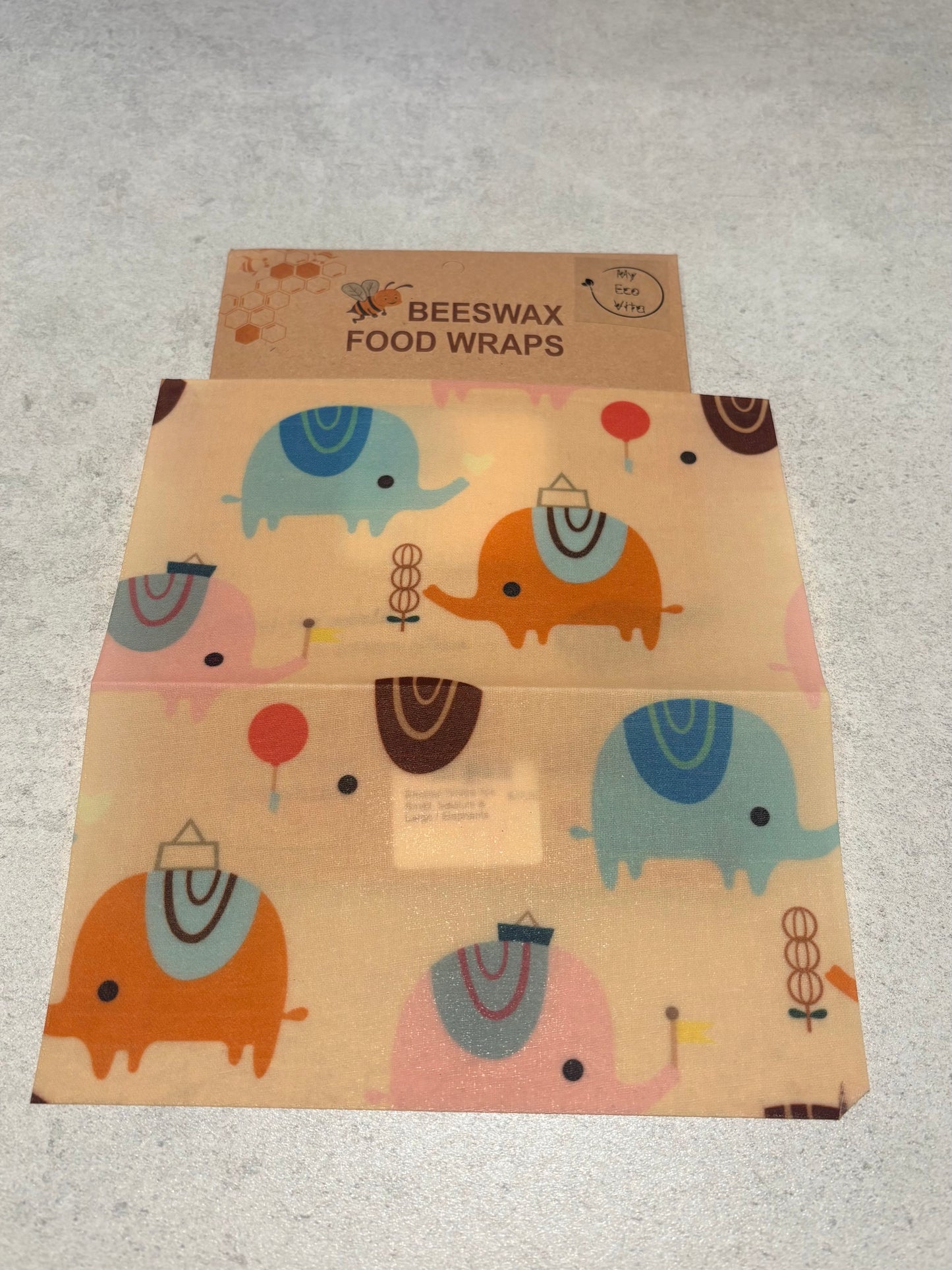 Beeswax Wraps 3pk Small,Medium & Large