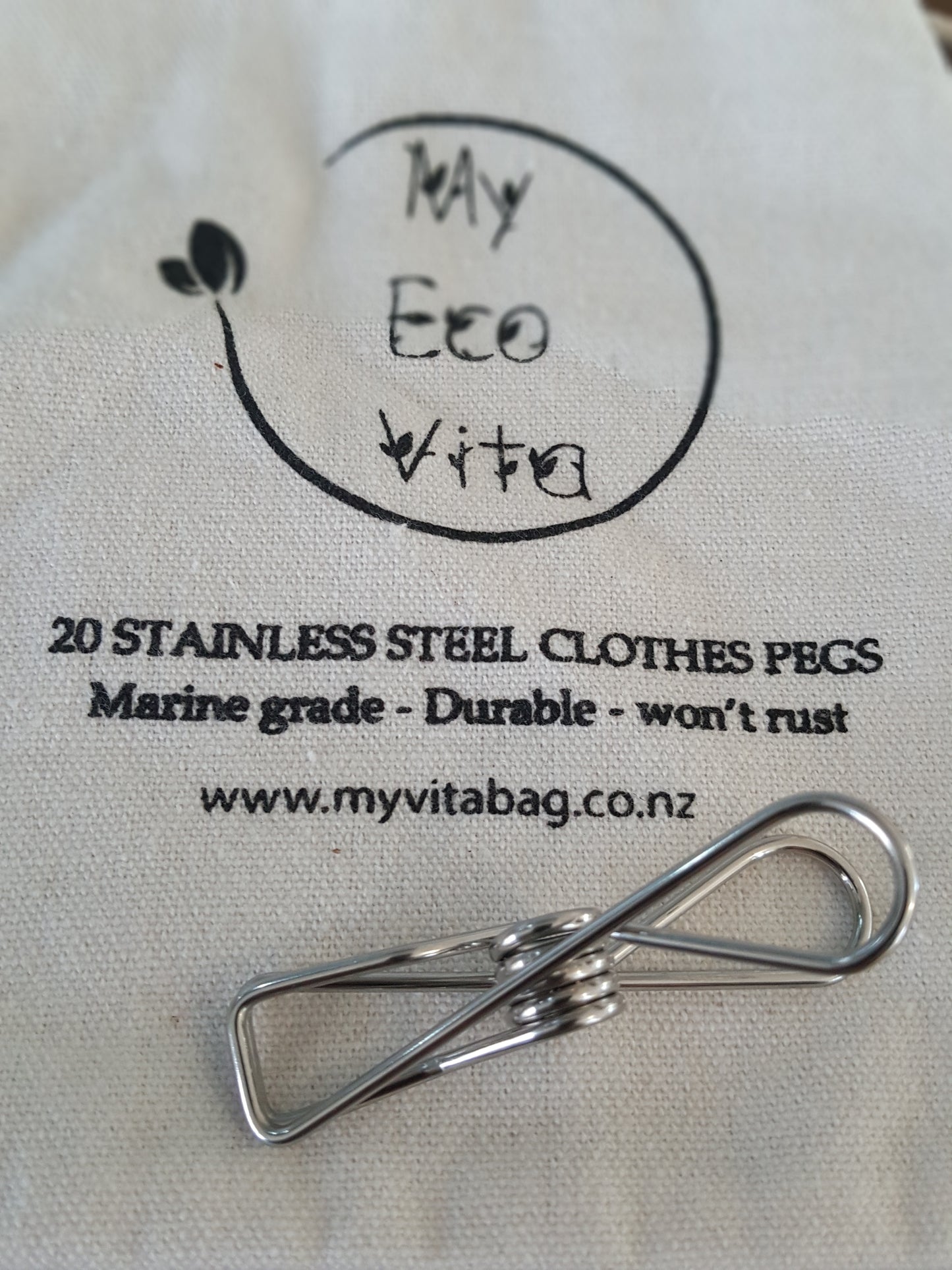 Fundraiser Box -Eco Friendly Pegs