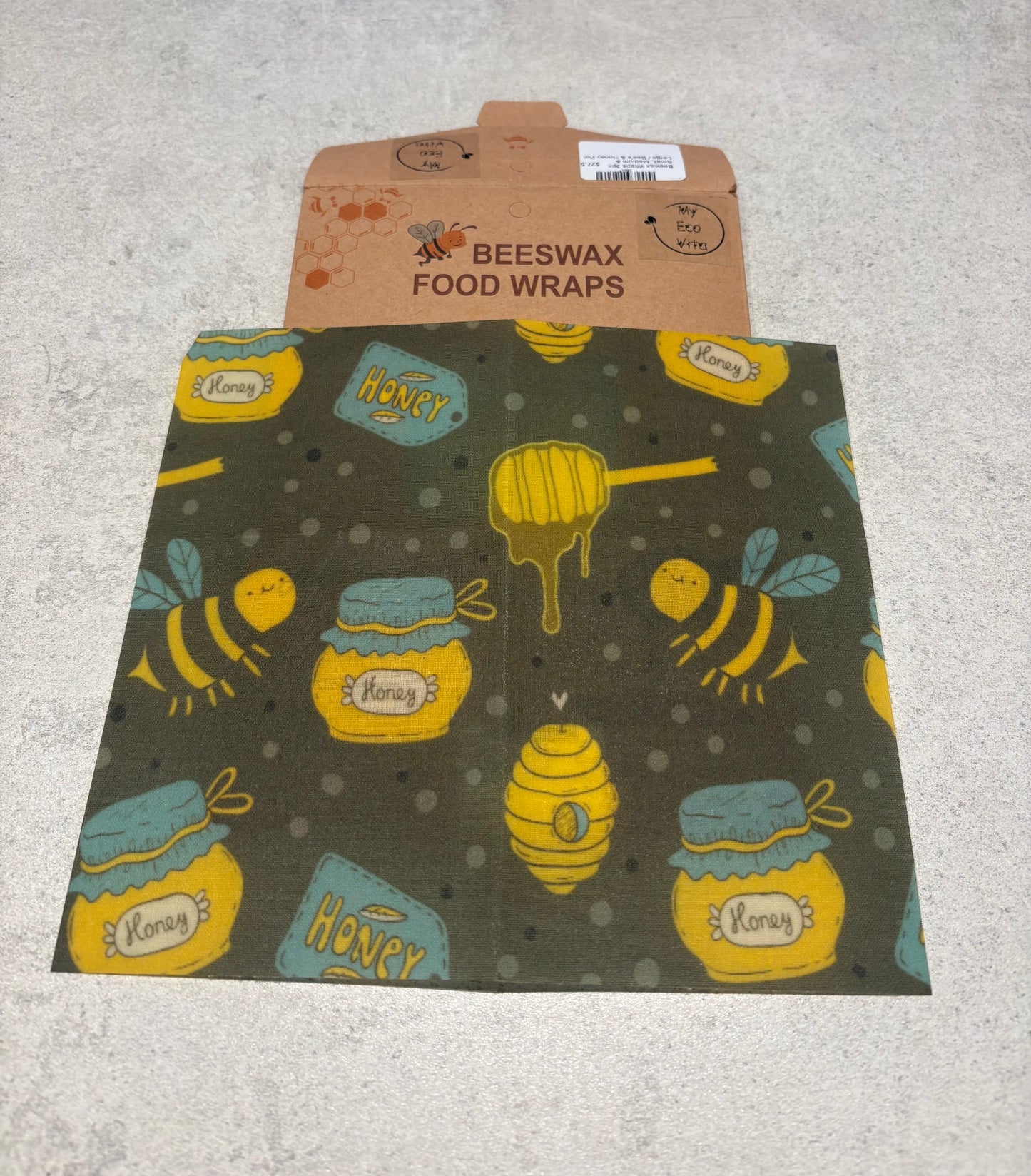 Beeswax Wraps 3pk Small,Medium & Large