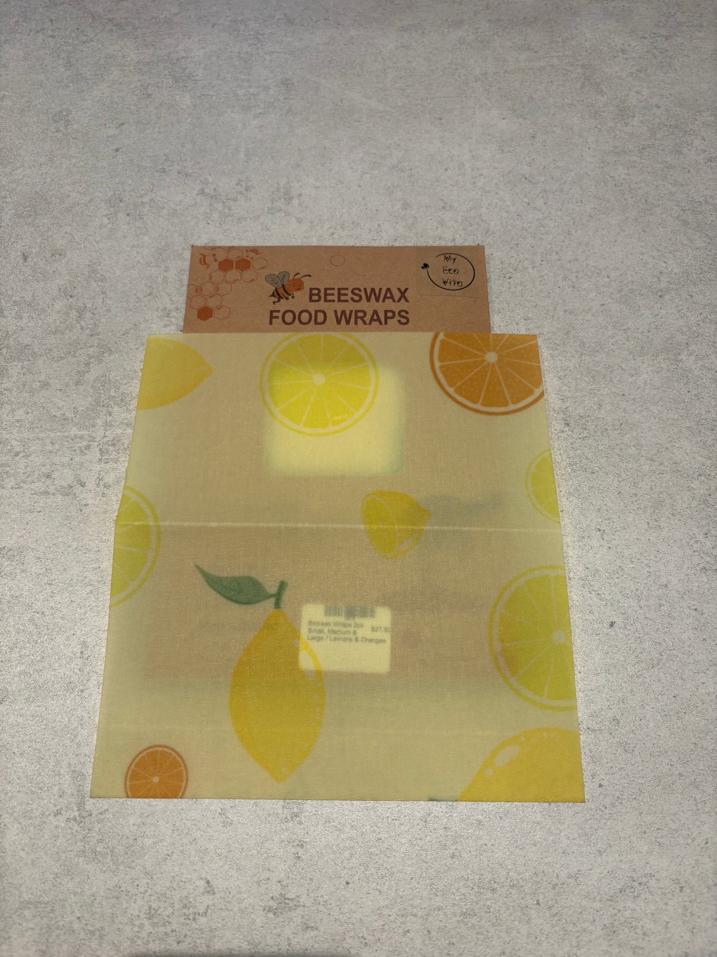 Beeswax Wraps 3pk Small,Medium & Large