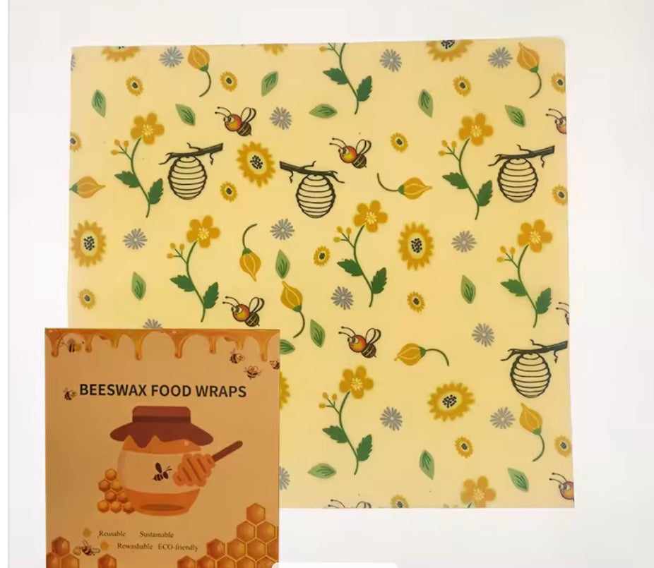 Beeswax Wraps 3pk Small,Medium & Large