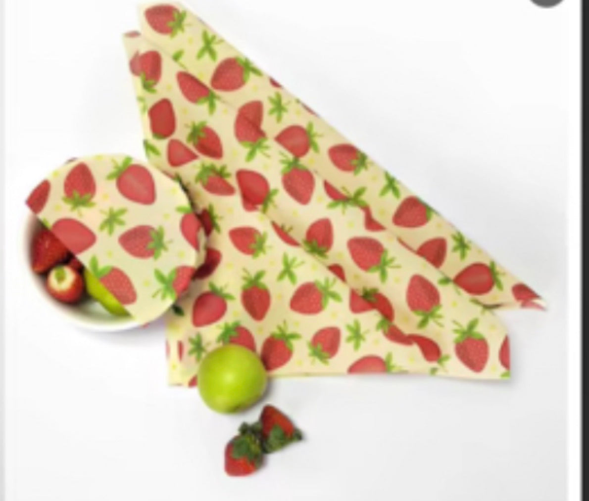 Beeswax Wraps 3pk Small,Medium & Large