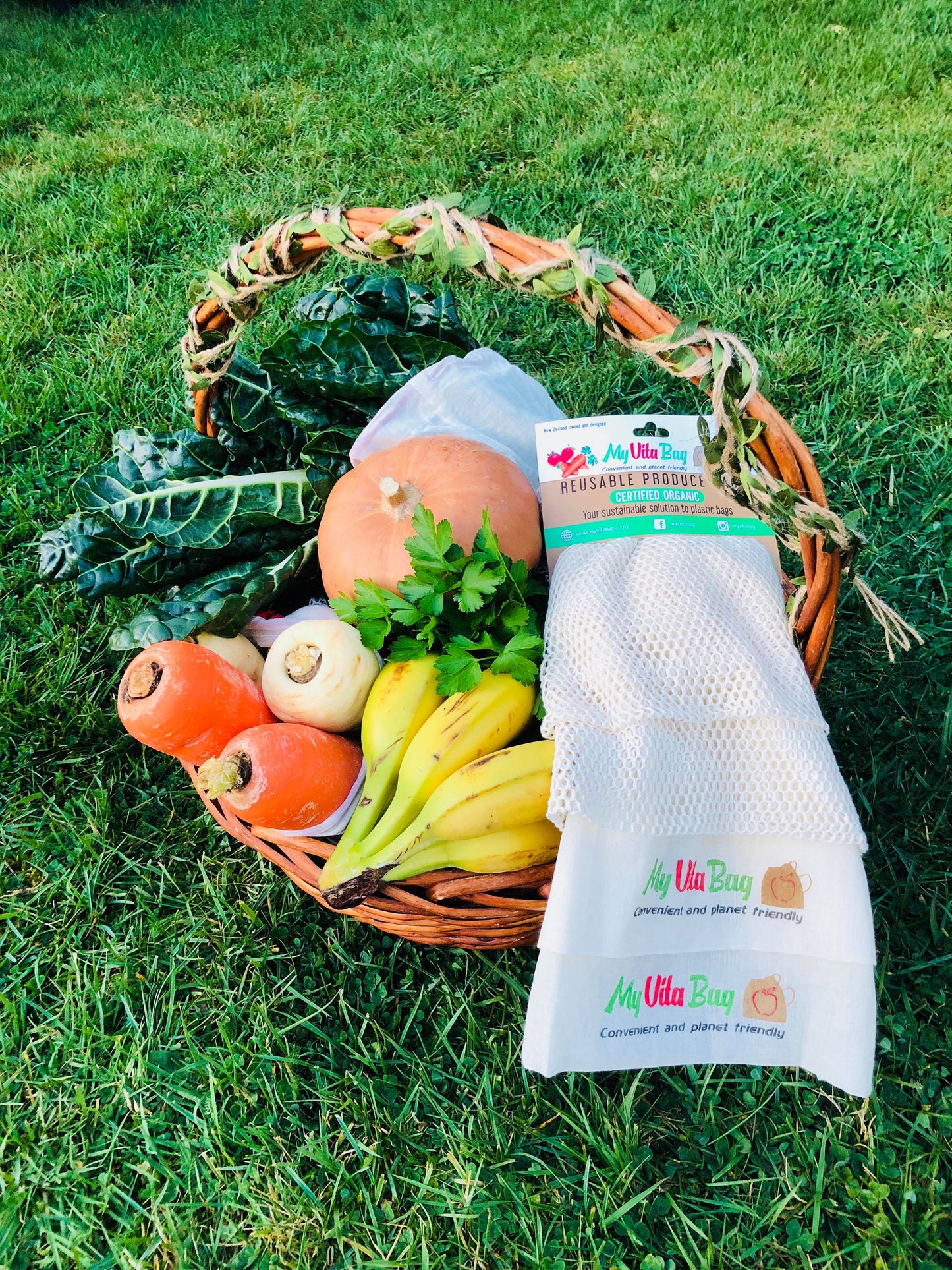 produce bags for fresh vegetables and can use as fundraiser with my eco vita for schools and clubs